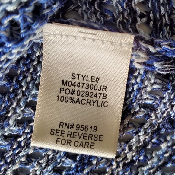 Open Weave Beachy Lightweight Longer length Boho Sweater Top Size XL - Picture 13 of 14